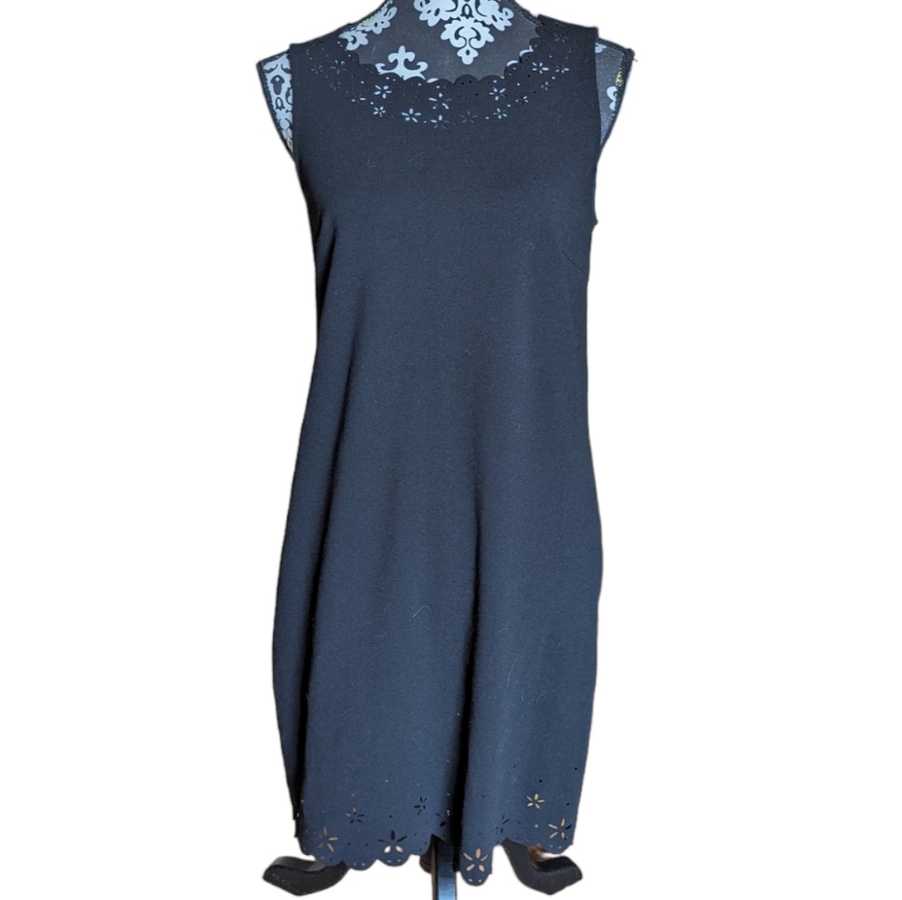 🌻2 for $20 | Alfred Sung Laser Cut Midi Dress